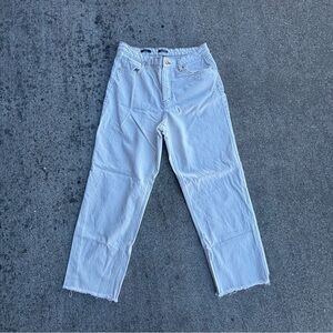 Wild Fable Cream High Rise Straight Jeans